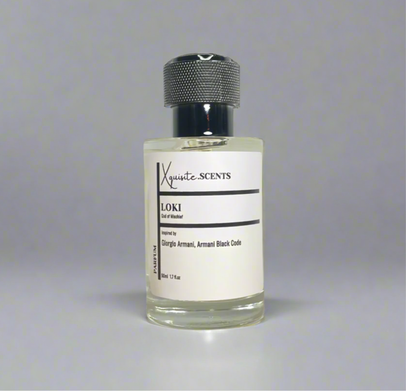 LOKI inspired by Giorgio Armani, Armani Black Code